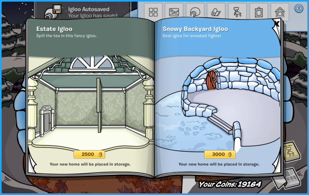 Club Penguin Legacy Better Igloos and Furniture Catalog Secrets