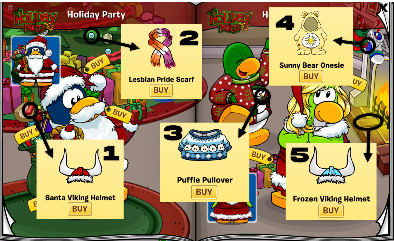 Club Penguin Journey December 2024 Penguin Style Catalog Guide » Rebel