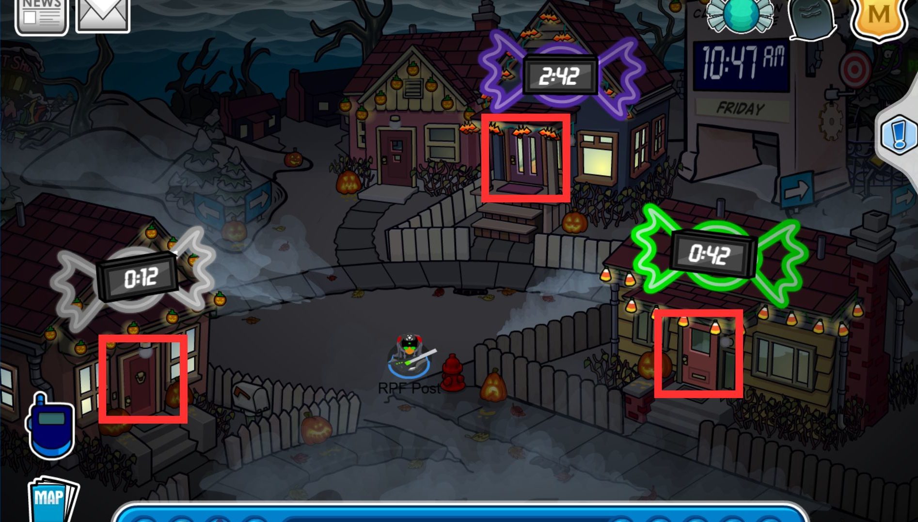 Club Penguin Legacy Halloween Party Quest Guide