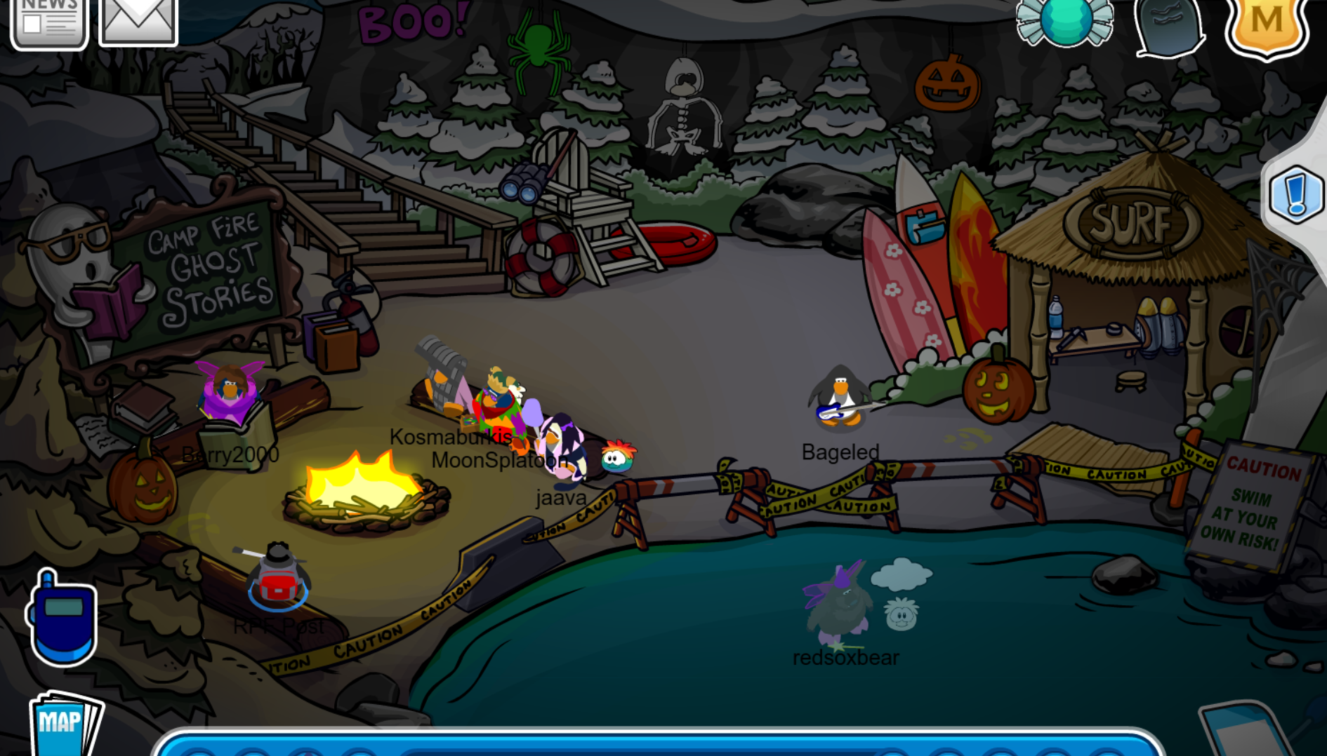 Club Penguin Legacy Halloween Party Quest Guide