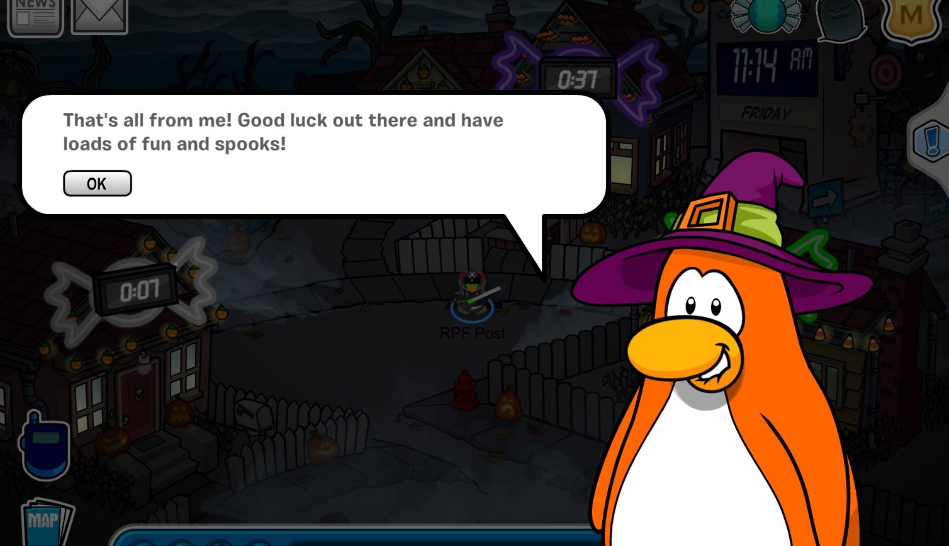 Club Penguin Legacy Halloween Party Quest Guide