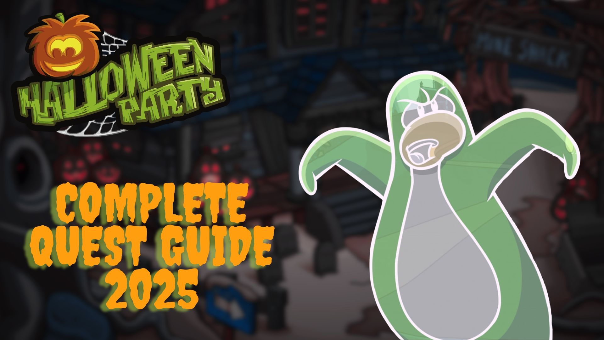 Club Penguin Legacy Halloween Party Quest Guide
